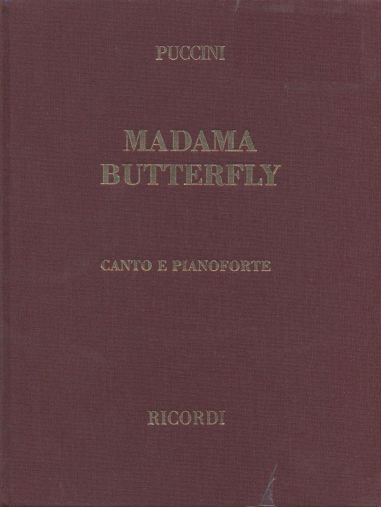 Madama Butterfly - Testo Cantato In Italiano - árie pro zpěv a klavír